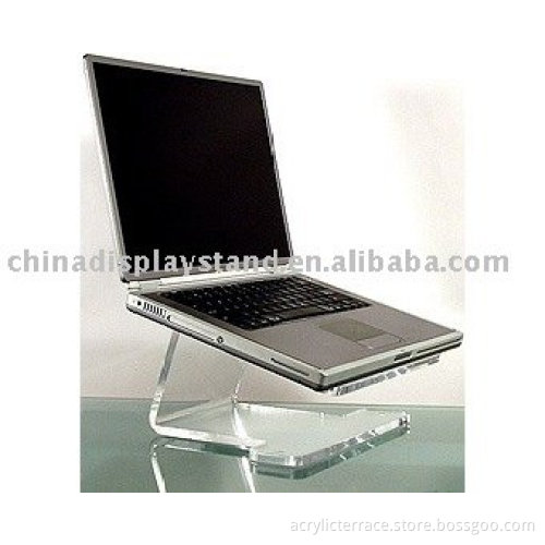 acrylic laptop display, acrylic computer rack, acrylic portable computer exhibitor